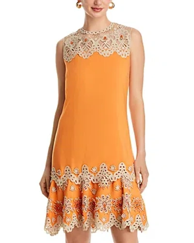 Shop Kobi Halperin Gracie Dress In Saffron