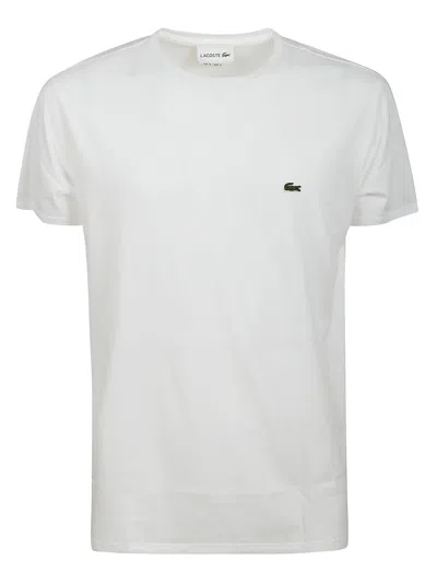 Shop Lacoste Tshirt In White