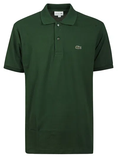 Shop Lacoste Polo Ss In Green