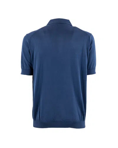Shop Filippo De Laurentiis Filippo De Laurentis T-shirts And Polos Blue