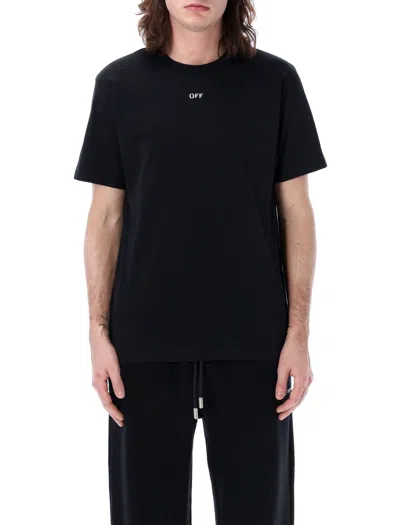 Shop Off-white Off Stamp Slim T-shirt In Black