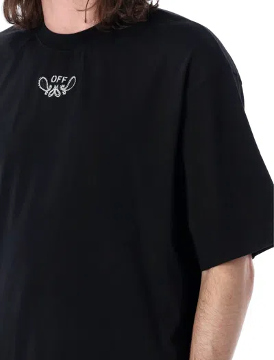 Shop Off-white Bandana Arrow Skate T-shirt In Black