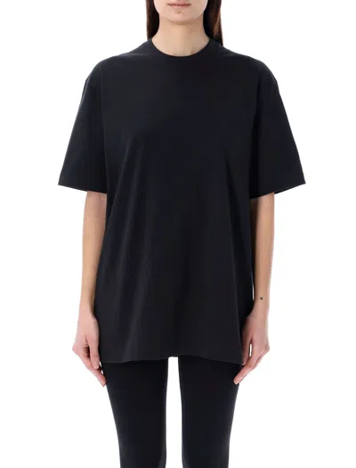 Shop Y-3 Short Sleeves Logo T-shirt In Black