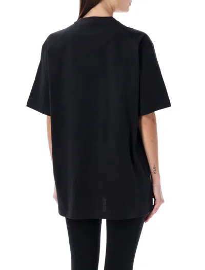 Shop Y-3 Short Sleeves Logo T-shirt In Black