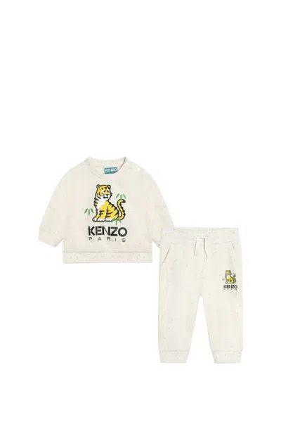 Shop Kenzo Cotton Overall In White