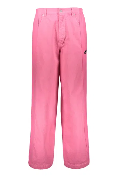 Shop Ambush Technical-nylon Pants In Pink
