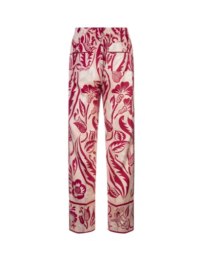 Shop F.r.s For Restless Sleepers Paul Poiret Bordeaux Etere Trousers In Red