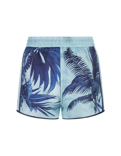 Shop F.r.s For Restless Sleepers Flowers Blue Alie Shorts