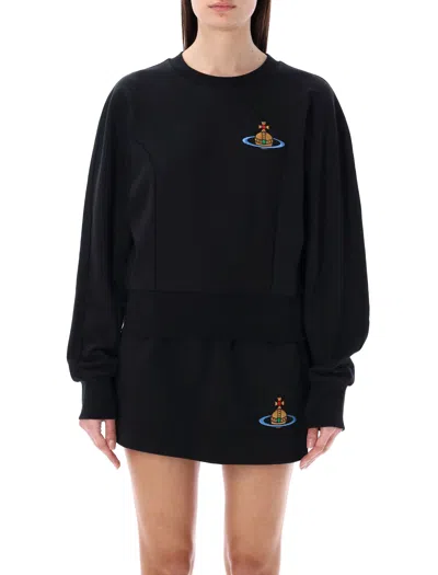 Shop Vivienne Westwood Cynthia Sweatshirt In Black