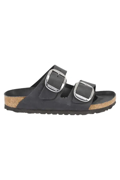 Shop Birkenstock Sandals  In Black