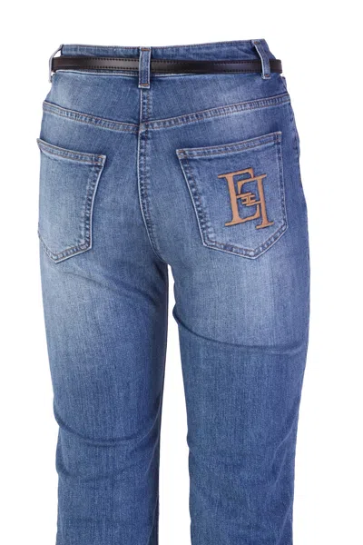 Shop Elisabetta Franchi Jeans Denim