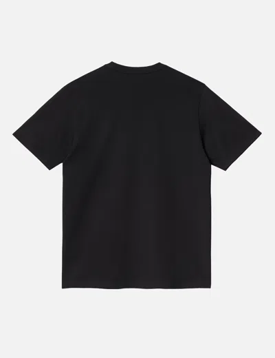 Shop Carhartt Wip Pocket T-shirt In Black