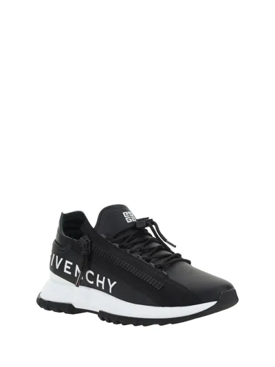 Shop Givenchy Sneakers In Black/white