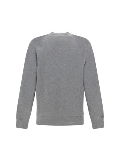 Shop Givenchy Sweatshirts In Light Grey Melang
