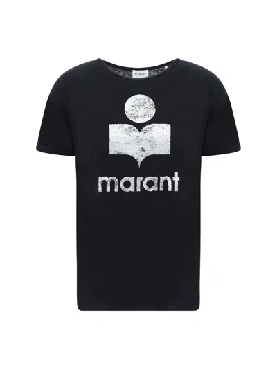 Shop Isabel Marant Étoile T-shirts In Black
