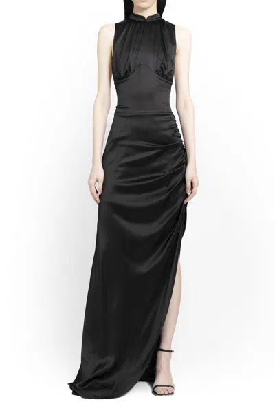 Shop Lisa Von Tang Dresses In Black
