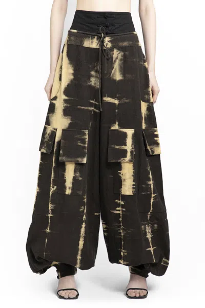 Shop Lisa Von Tang Trousers In Black