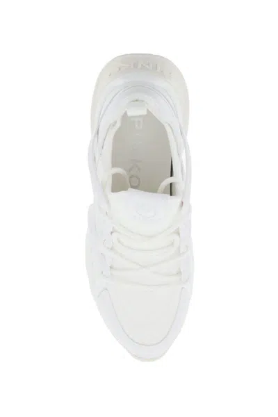 Shop Pinko Love Birds Sneakers In White