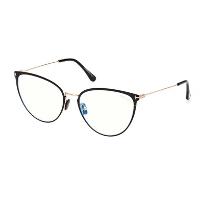 Shop Tom Ford Ft5840 Eyeglasses In 001 Black