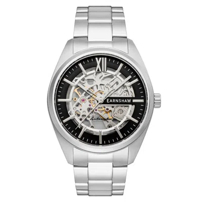 Shop Thomas Earnshaw Men's Smeaton 43mm Automatic Watch In Silver