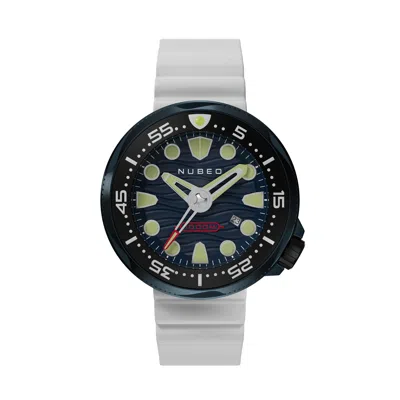 Shop Nubeo Men's Ventana 50mm Automatic Watch In White