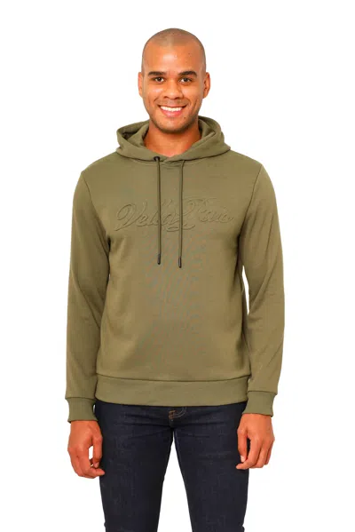 Shop Vellapais Cortea  Logo Graphic Hoodie Sweater In Green