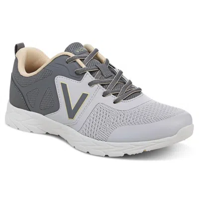 Shop Vionic Women's Brisk Energy Sneaker - Medium Width In Vapor In Grey