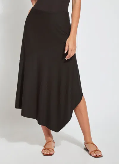 Shop Lyssé Rose Skirt In Black