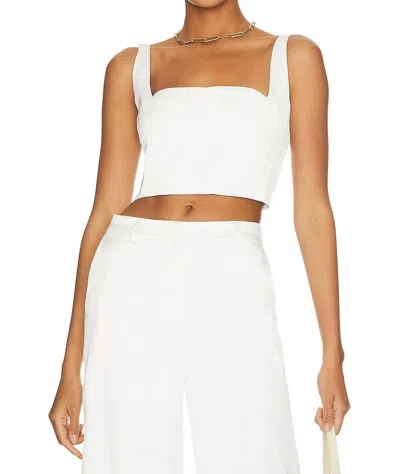 LINE AND DOT CELESTIN TOP IN IVORY 
