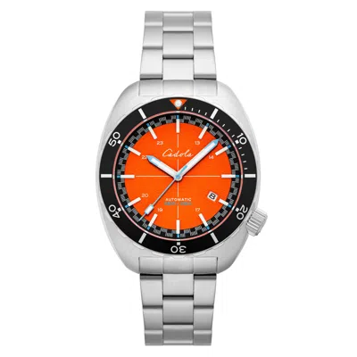 Shop Cadola Men's Intrepid 42mm Automatic Watch In Silver