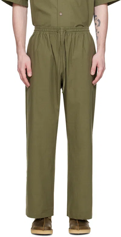 Shop Xenia Telunts Green Restful Trousers