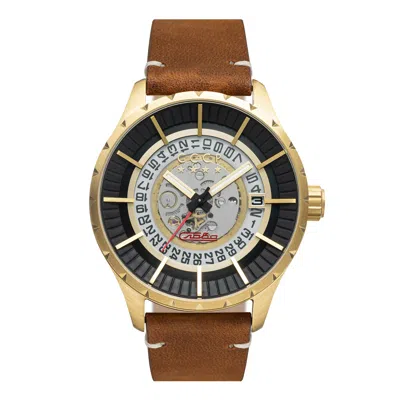 Shop Cccp Men's Vlasov 45mm Automatic Watch In Brown