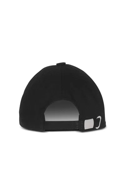 Shop Balmain Hats In Noir/blanc