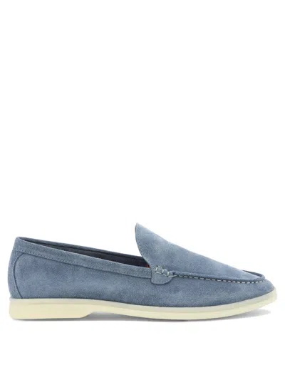 Shop Bekk "pant" Loafers In Blue