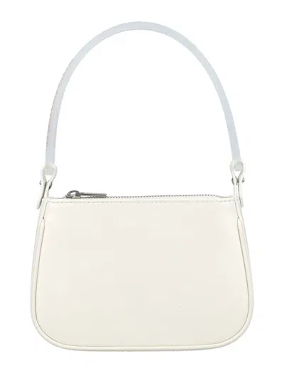 Shop Blumarine Mini Bag Pvc Handle In Butter