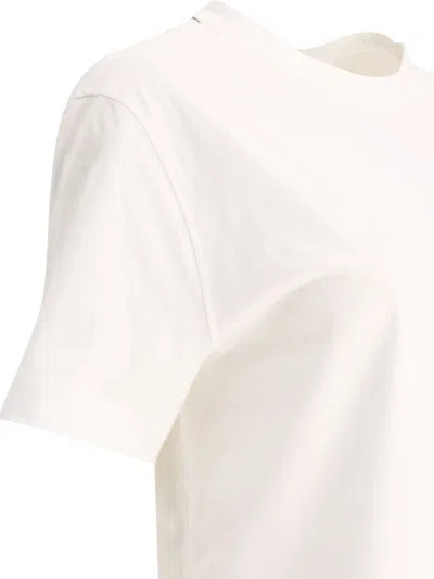Shop Brunello Cucinelli T-shirt With Monili In White