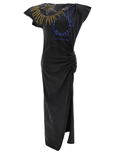 Shop Isabel Marant Étoile "nadela" Dress In Black
