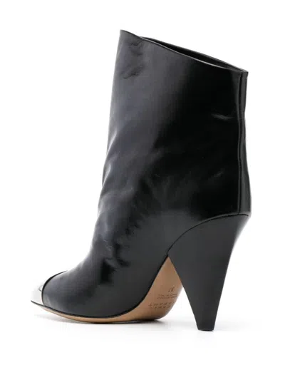 Shop Isabel Marant Lapio 90mm Boots In Black