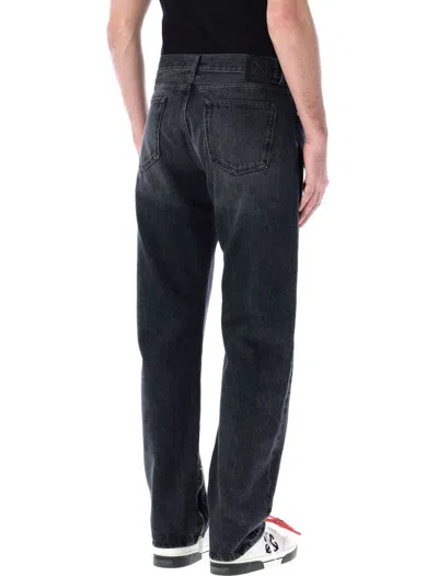 Shop Off-white Skate Jeans In Black Wash