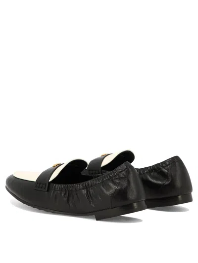 Shop Tory Burch "ballet" Loafers In Black