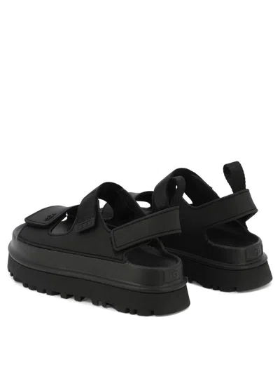 Shop Ugg "goldenglow" Sandals In Black