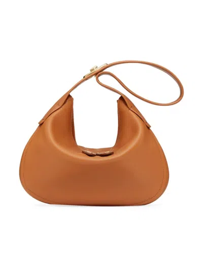 Shop Valentino Women's Small Go-hobo Bag In Almond