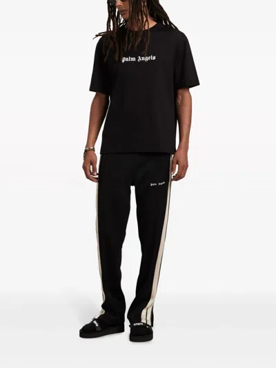 Shop Palm Angels T-shirt Slim Fit In Black