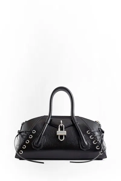 Shop Givenchy Top Handle Bags In Black