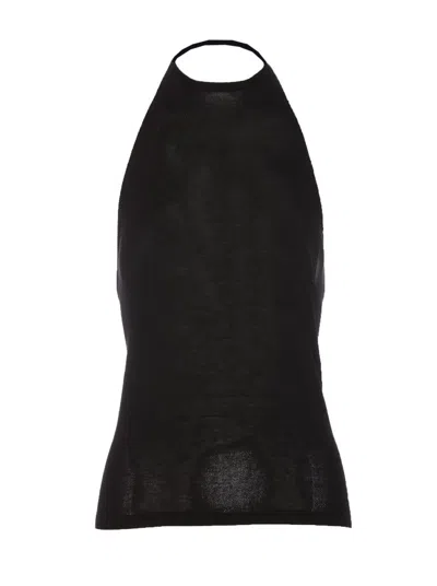 Shop Lemaire Top In Black