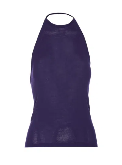 Shop Lemaire Top In Purple