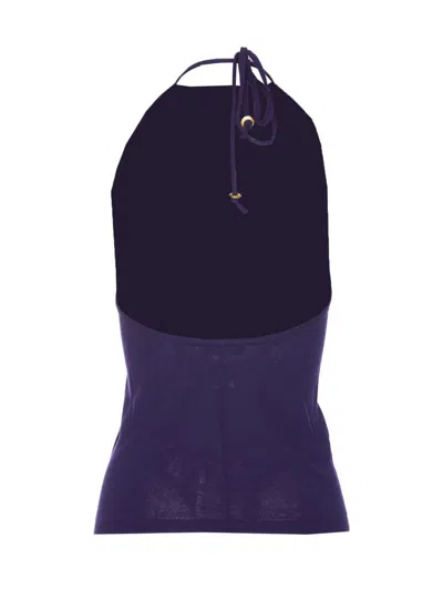 Shop Lemaire Top In Purple