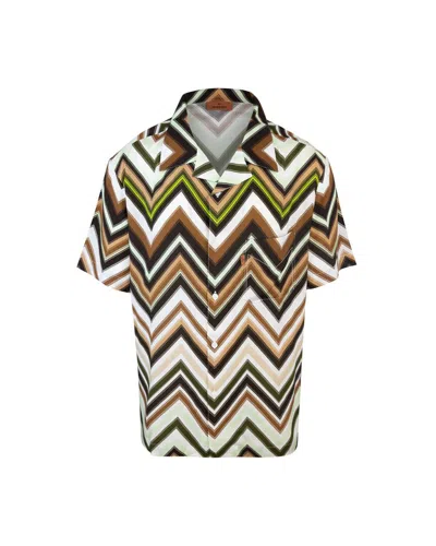 Shop Missoni Shirt In Multicolour