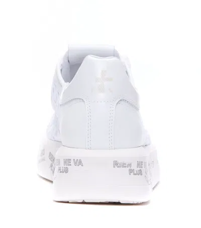 Shop Premiata Sneakers In White
