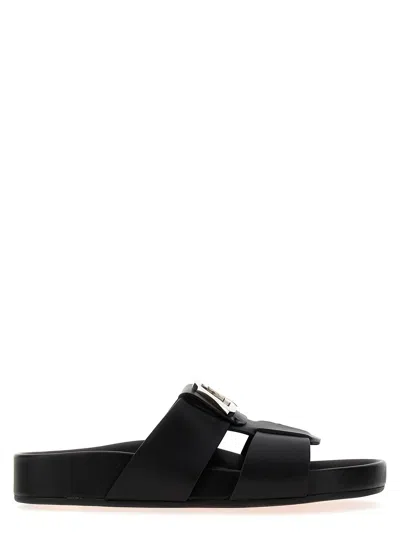 Shop Christian Louboutin Dhabubizz Sandals In Black